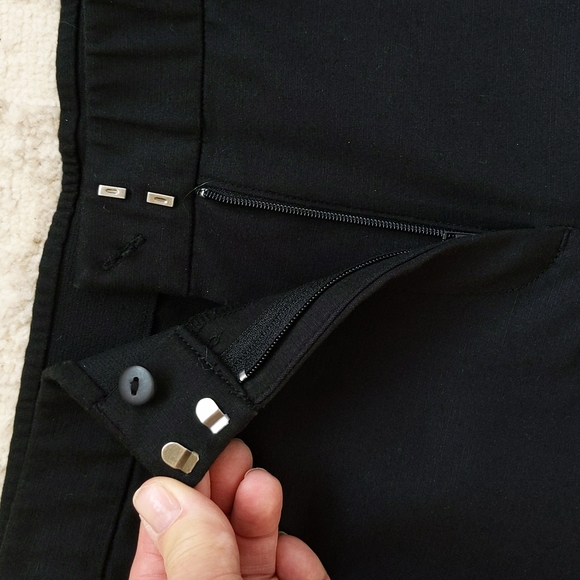 NEW J. Jill Stretch Pants 6 Black - Picture 11 of 14